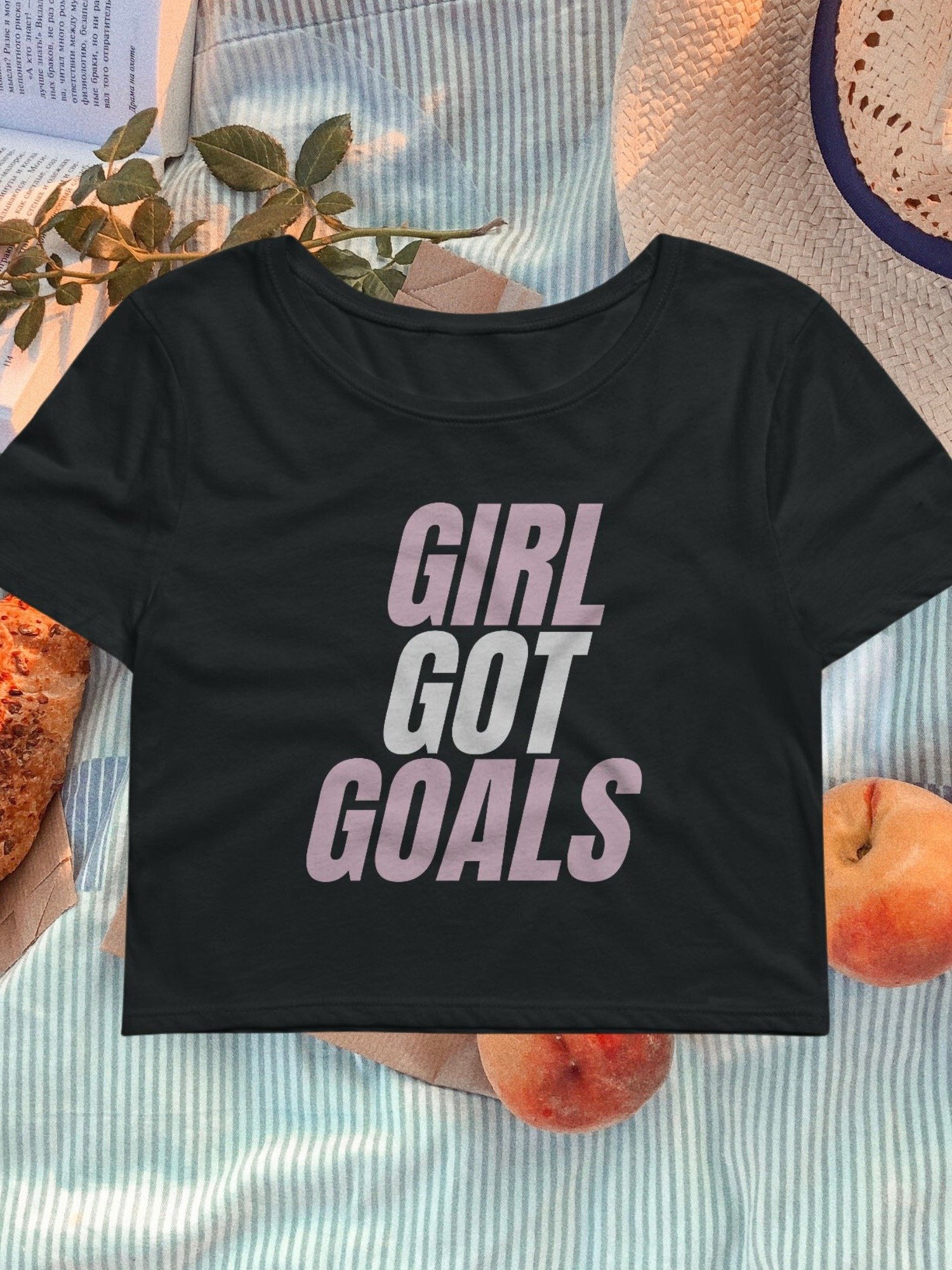 Girl Got Goals Baby Tee product image (1)