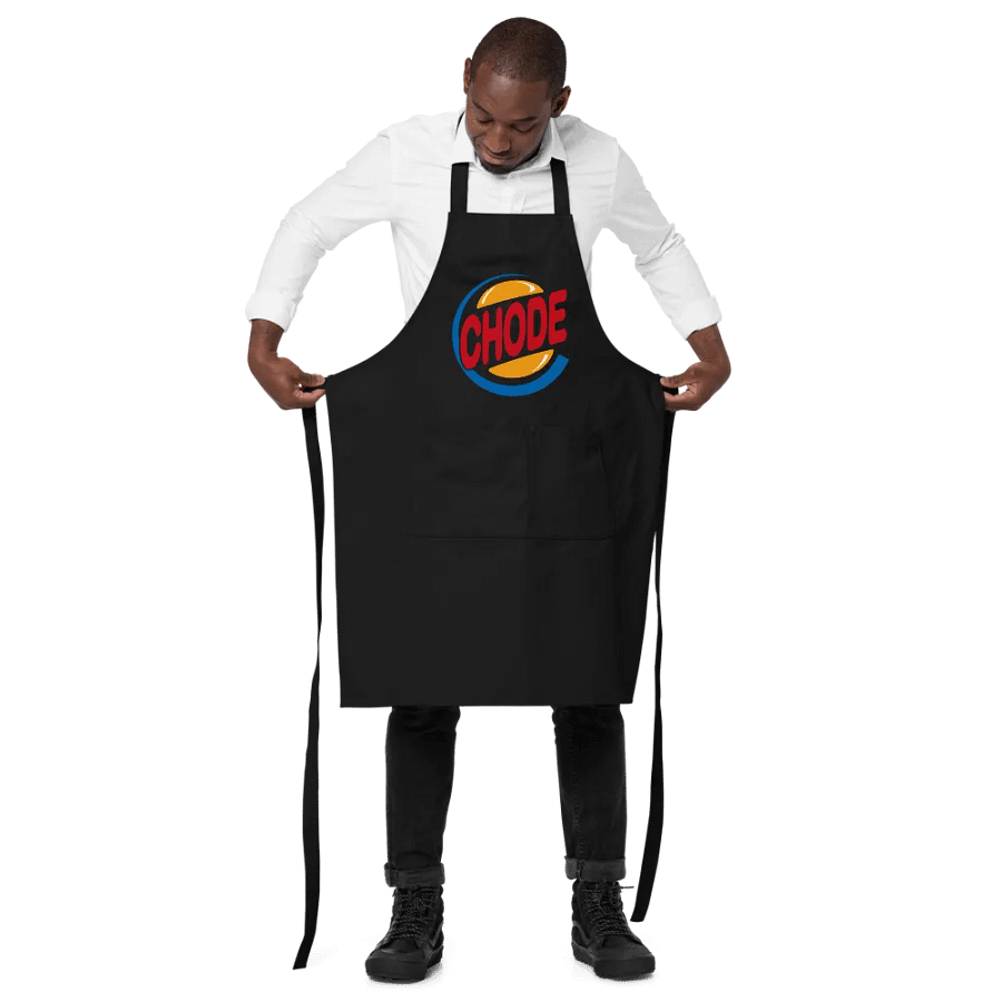 Chode Burger apron product image (4)