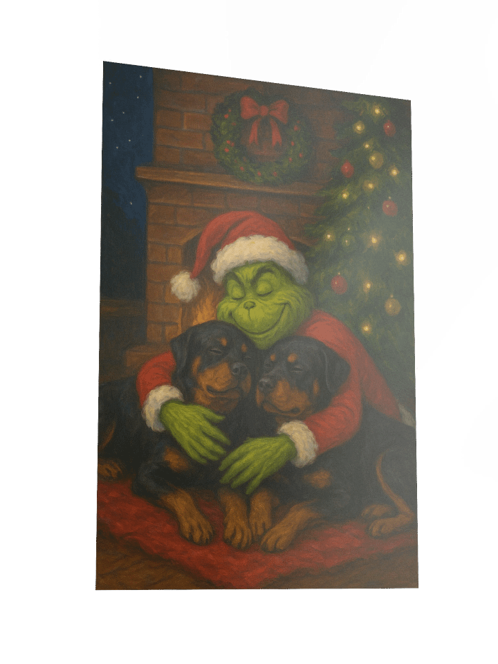 Grinch who stole the Rottweilers Poster product image (4)