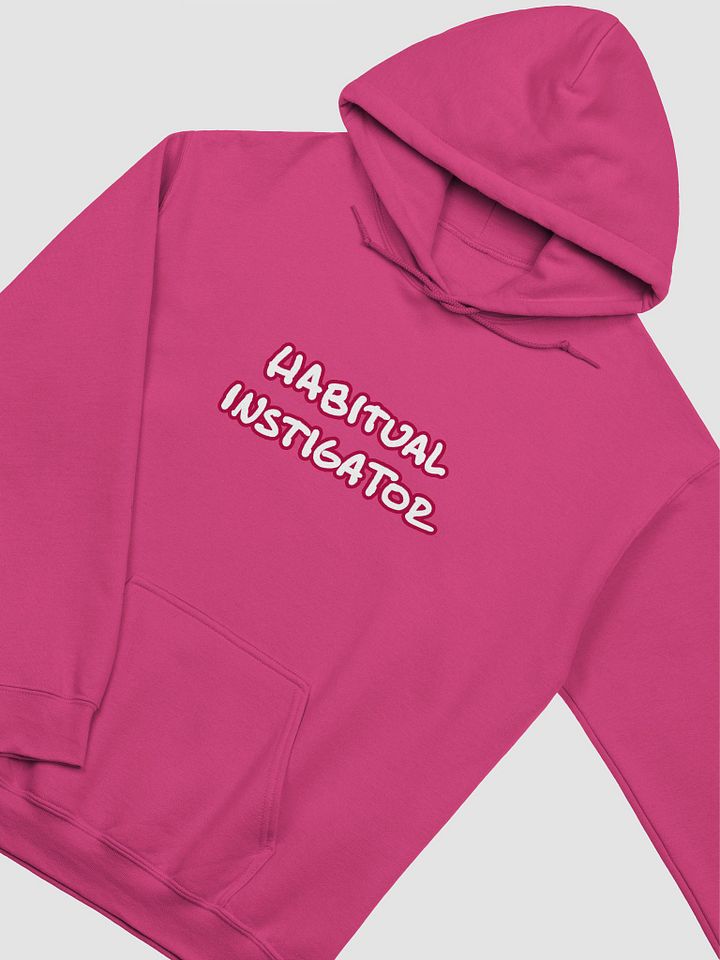 HABITUAL INSTIGATOR (lined design, #A6073C) classic hoodie product image (31)