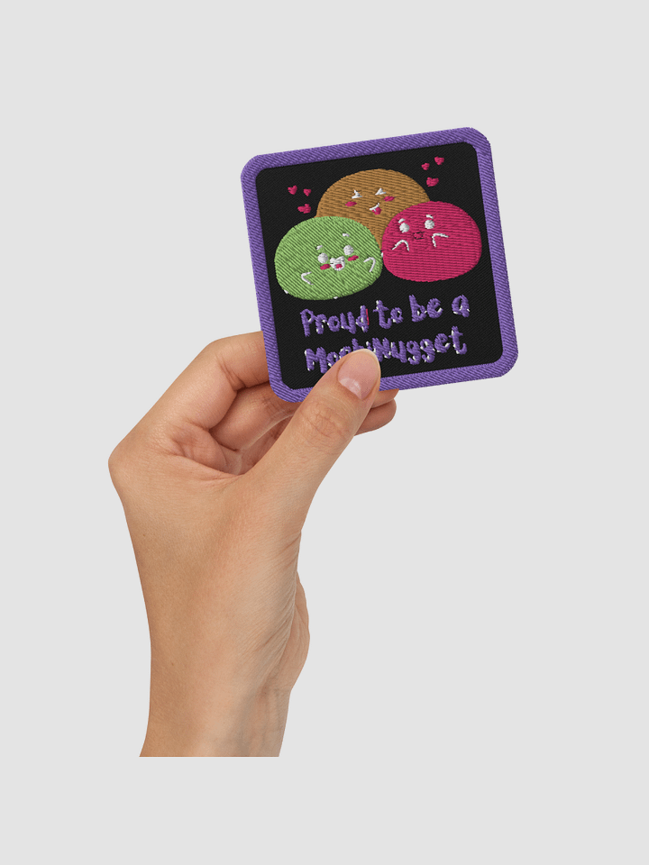 [PapaMochi_Isaac] Embroidered Patches - Square 3″×3″ product image (2)