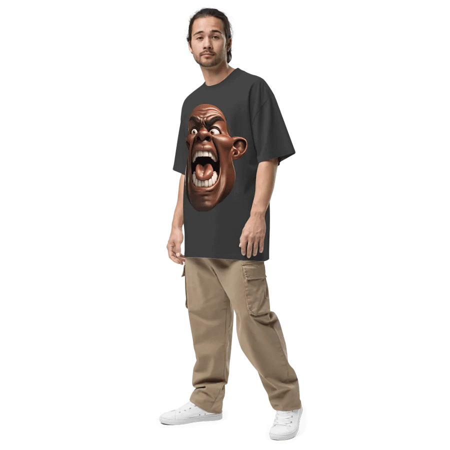 Big head unisex t-shirt product image (7)