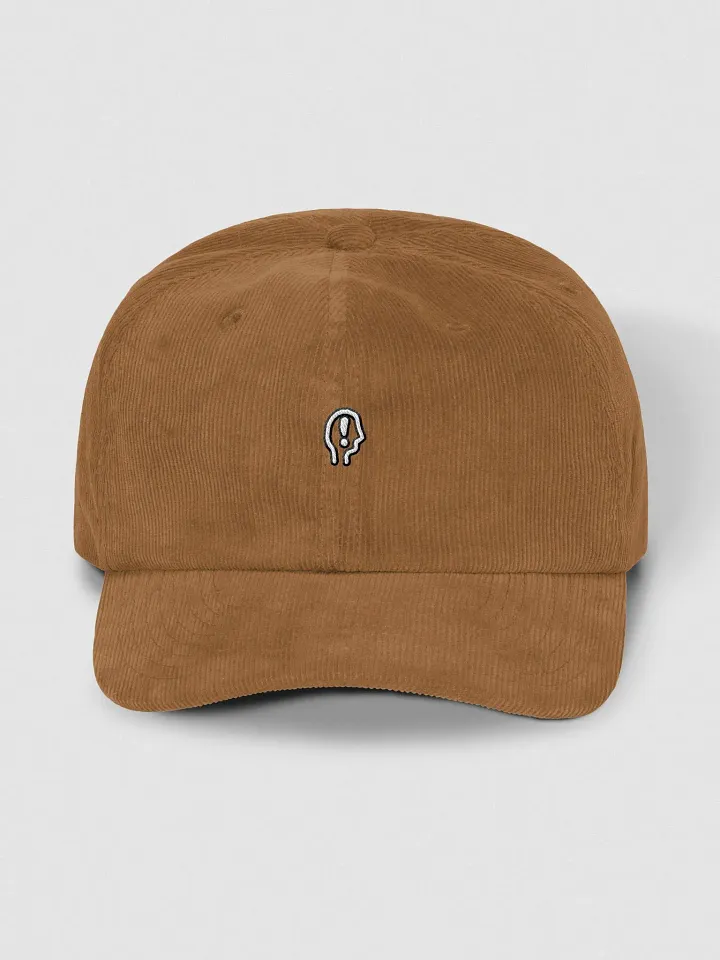 EXCLAIMING MENTALLY (sm. bubble design 2) embroidered cord hat product image (1)
