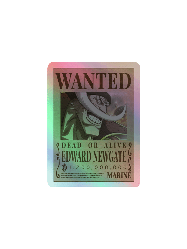 Edward Newgate Holographic Sticker Sheet product image (9)