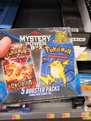 Opening a Pokemon Mystery Power Box from Walmart! #pokemon #pokemoncards #pokemontcg #poketok #pokemoncommunity #pokemonpulls #pokemontiktok #pokemoncollector 