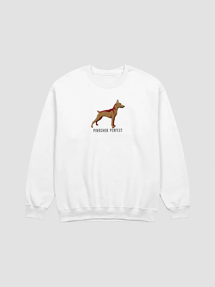 Pinscher Perfect Sweatshirt (Embroidered) of a Mini Pinscher(Tan) product image (16)