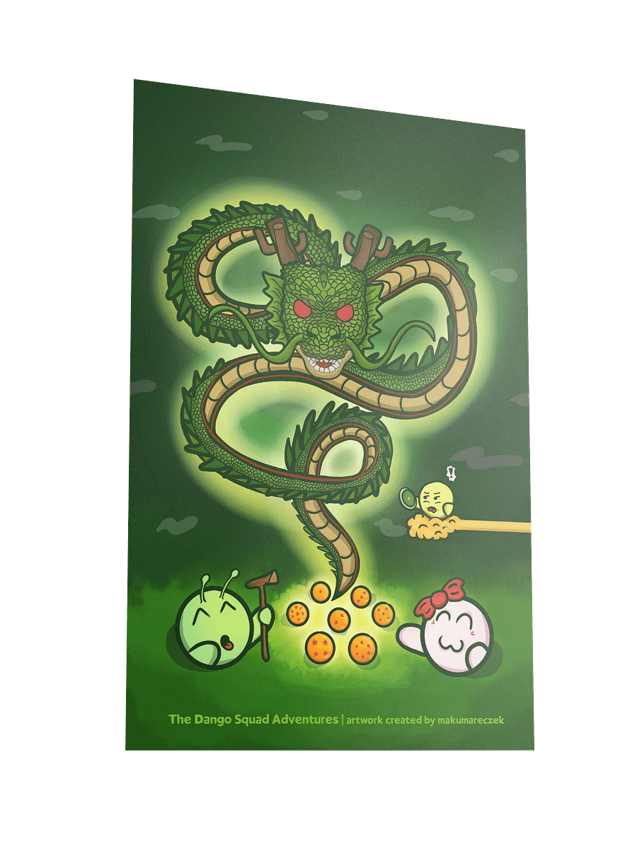 Dango Dragon - Frameless Poster product image (2)