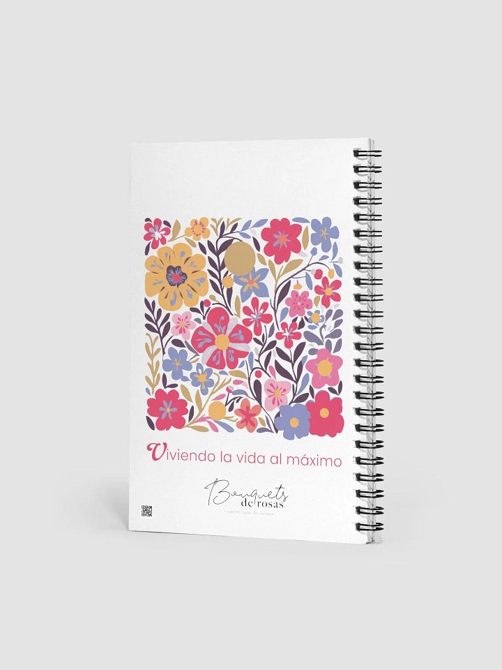 Floral Harmony Spiral Notebook product image (2)