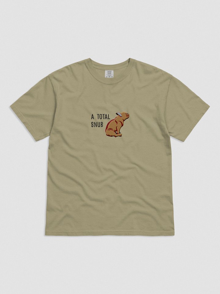 A Total Snub T-Shirt(Embroidered) of a French Bulldog(Tan) product image (11)
