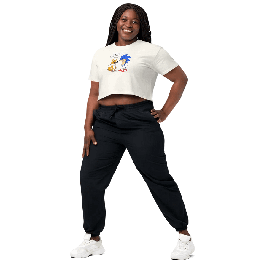 SPEEDING FRIENDS crop top product image (9)