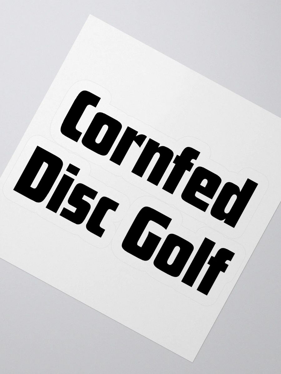 Cornfed Disc Golf Sticker product image (5)