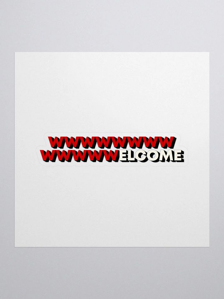 Lincoln 94 Welcome Sticker product image (1)