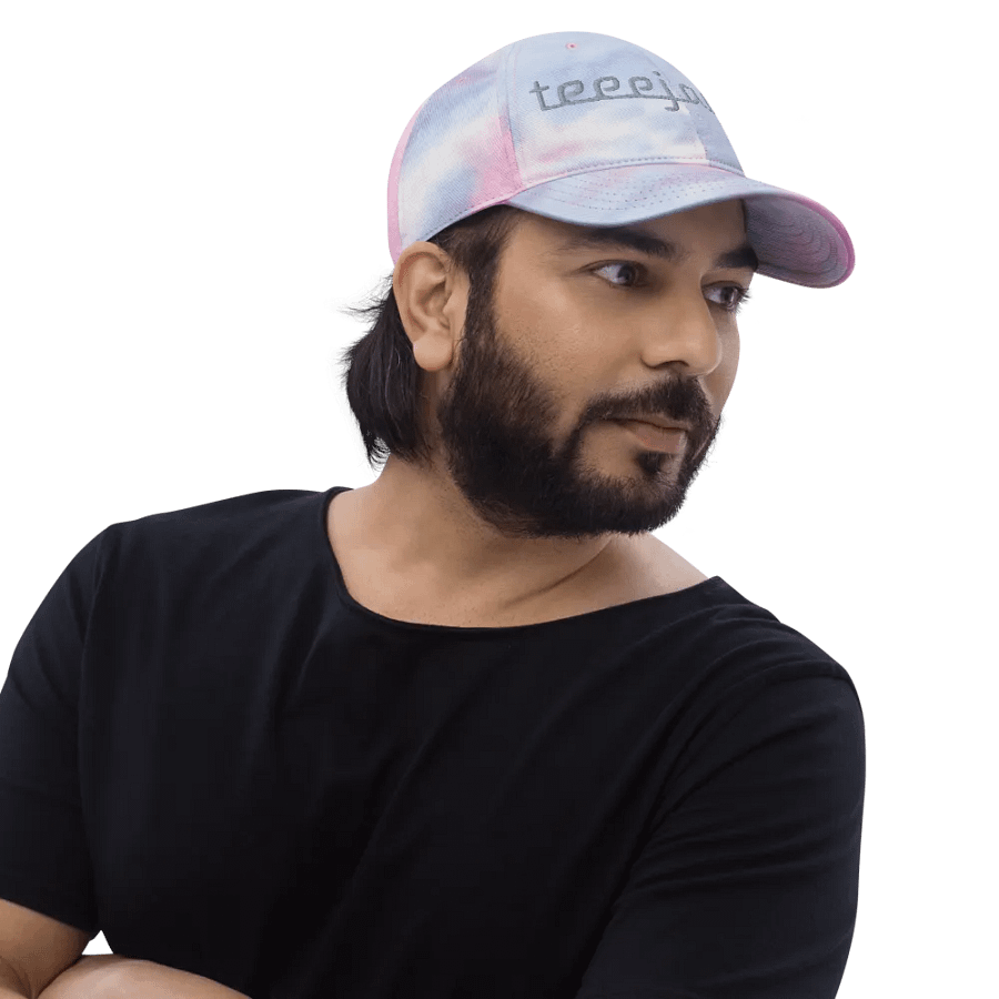 TEEEJAY94 TIE-DYE DAD HAT (COTTON CANDY) product image (12)