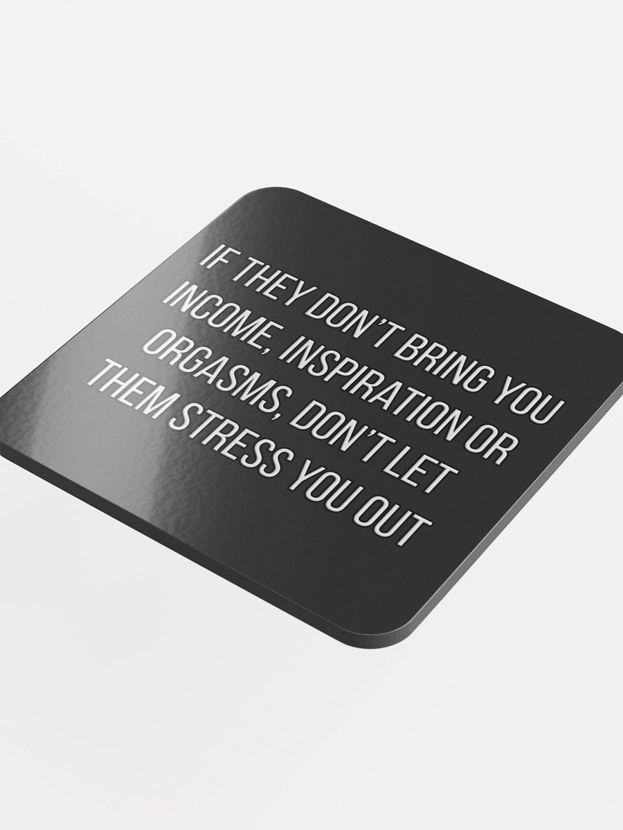 nope snark - stress you coaster product image (4)