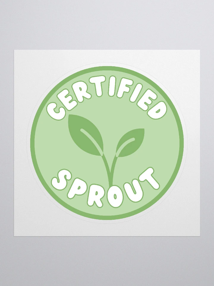Certified Sprout Sticker product image (3)