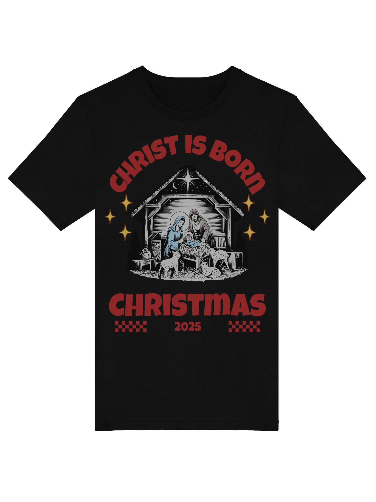 Christ is Born Nativity Scene T-Shirt product image (19)