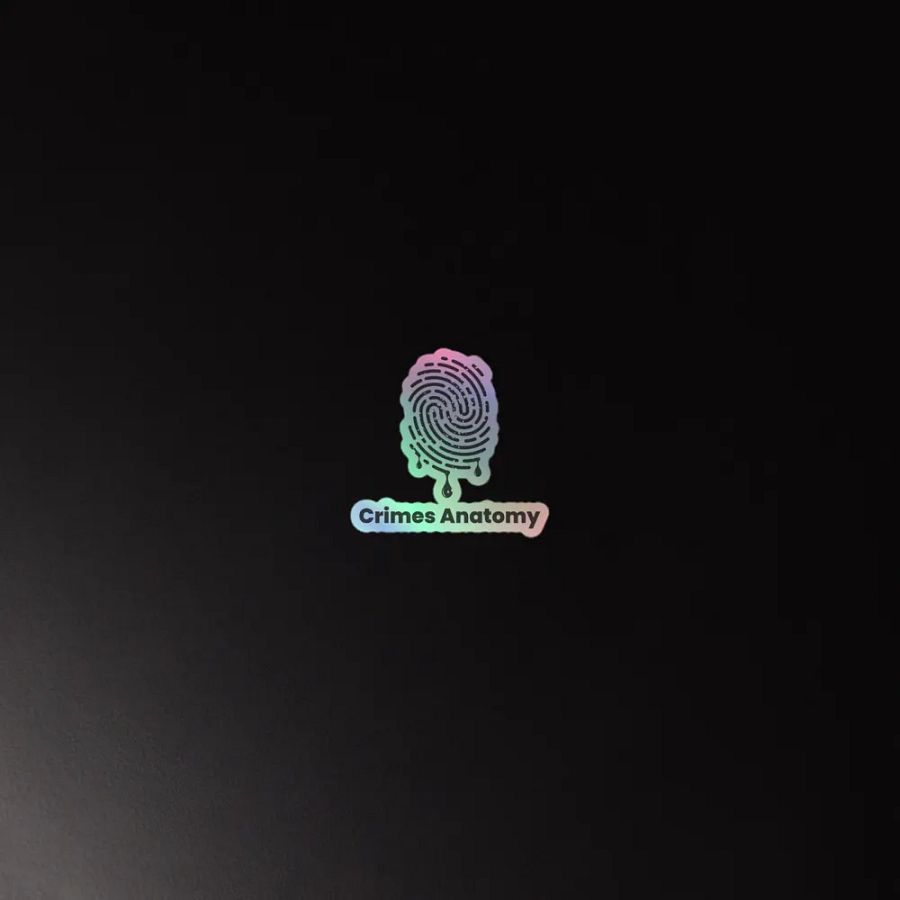 Crimes Anatomy - Holographic Fingerprint Sticker Sheet product image (4)