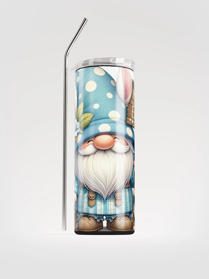 Whimsical Easter Gnome Stainless Steel Tumbler product image (2)