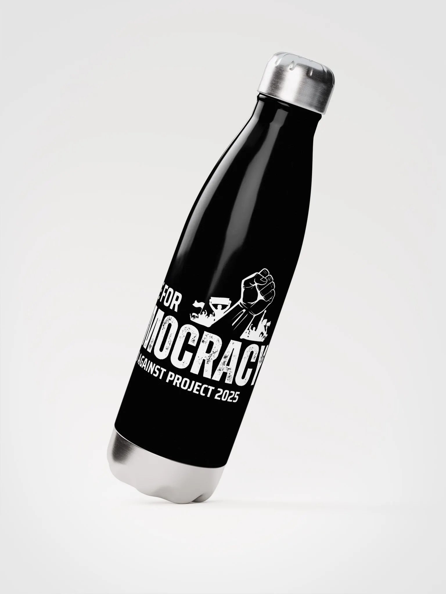 Pris-Vote For Democracy-STAINLESS STEEL WATER BOTTLE product image (2)