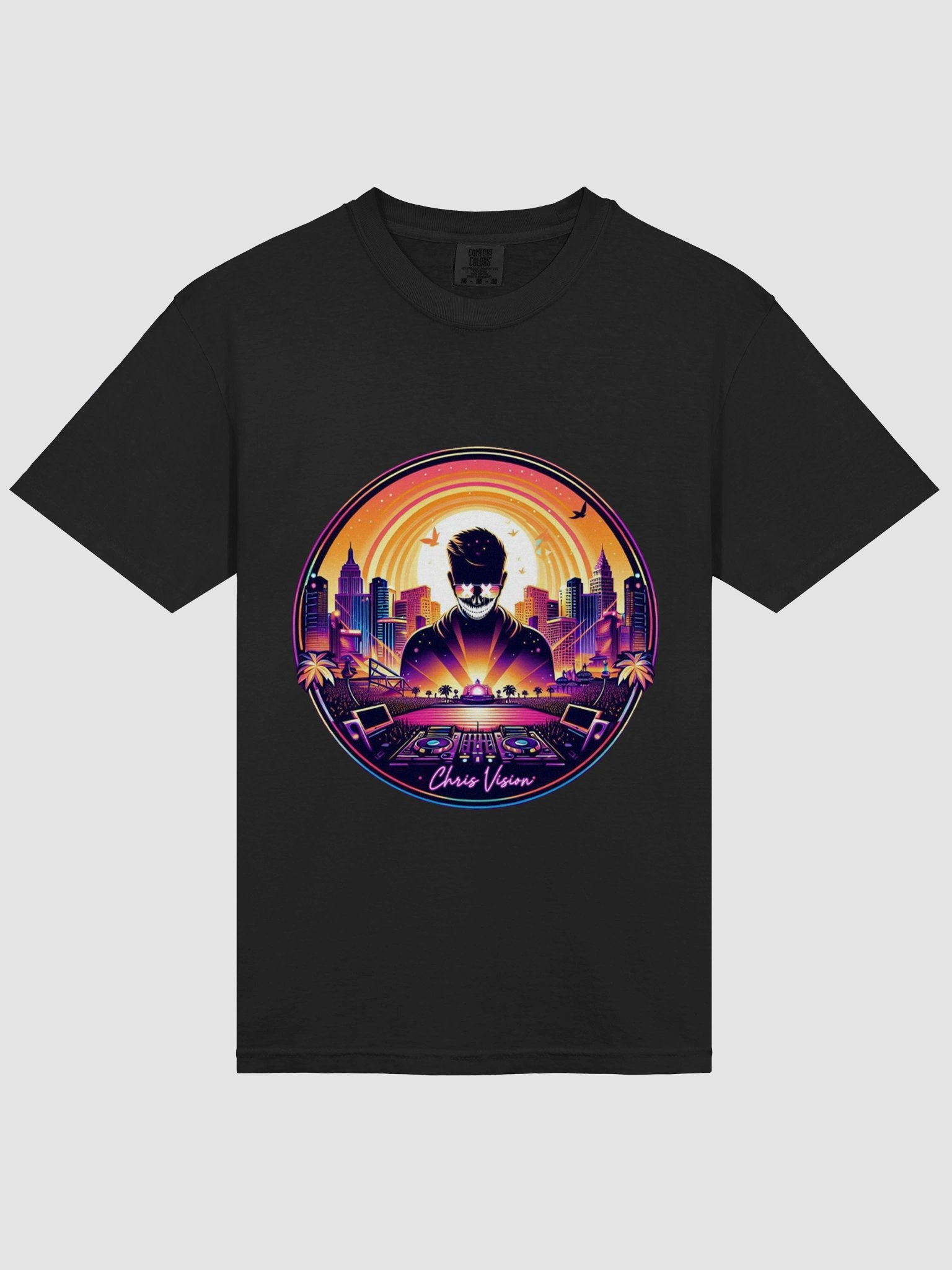 Sunset DJ Vibes T-Shirt product image (35)