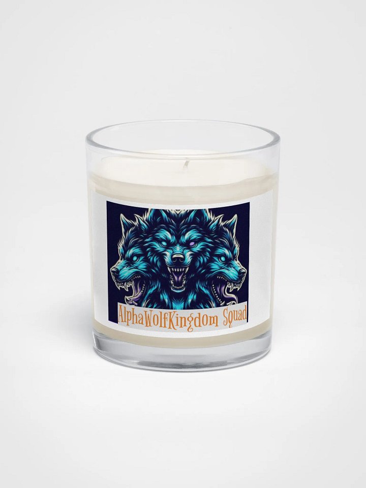 AlphaWolfKingdom Three-Headed Wolf Soy Wax Candle product image (1)