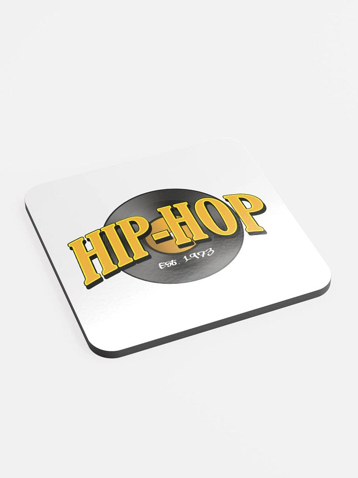 Hip-Hop 1973 - Glossed Cork Coaster product image (1)