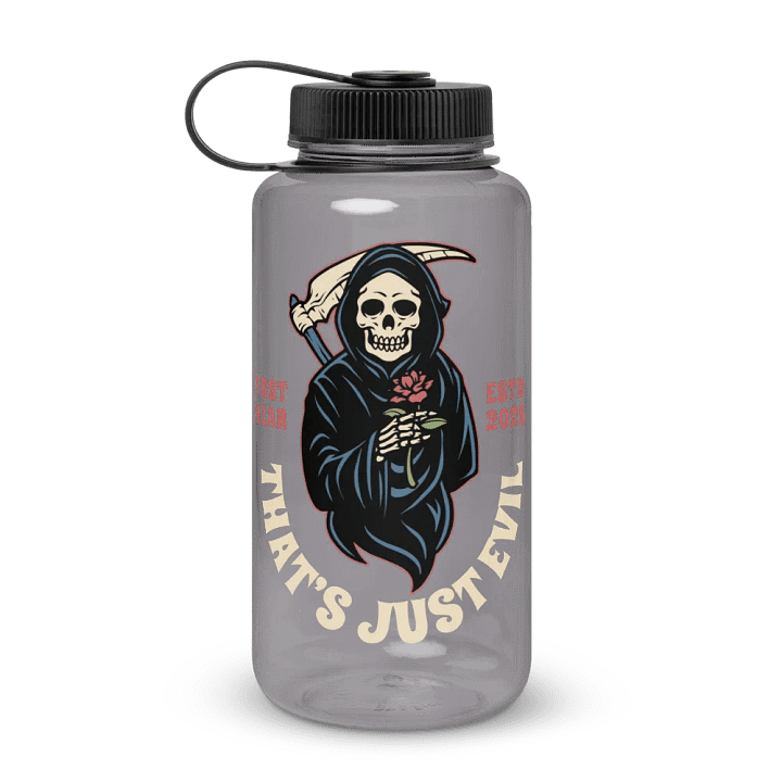 That's Just Evil Reaper Wide Mouth Water Bottle product image (1)