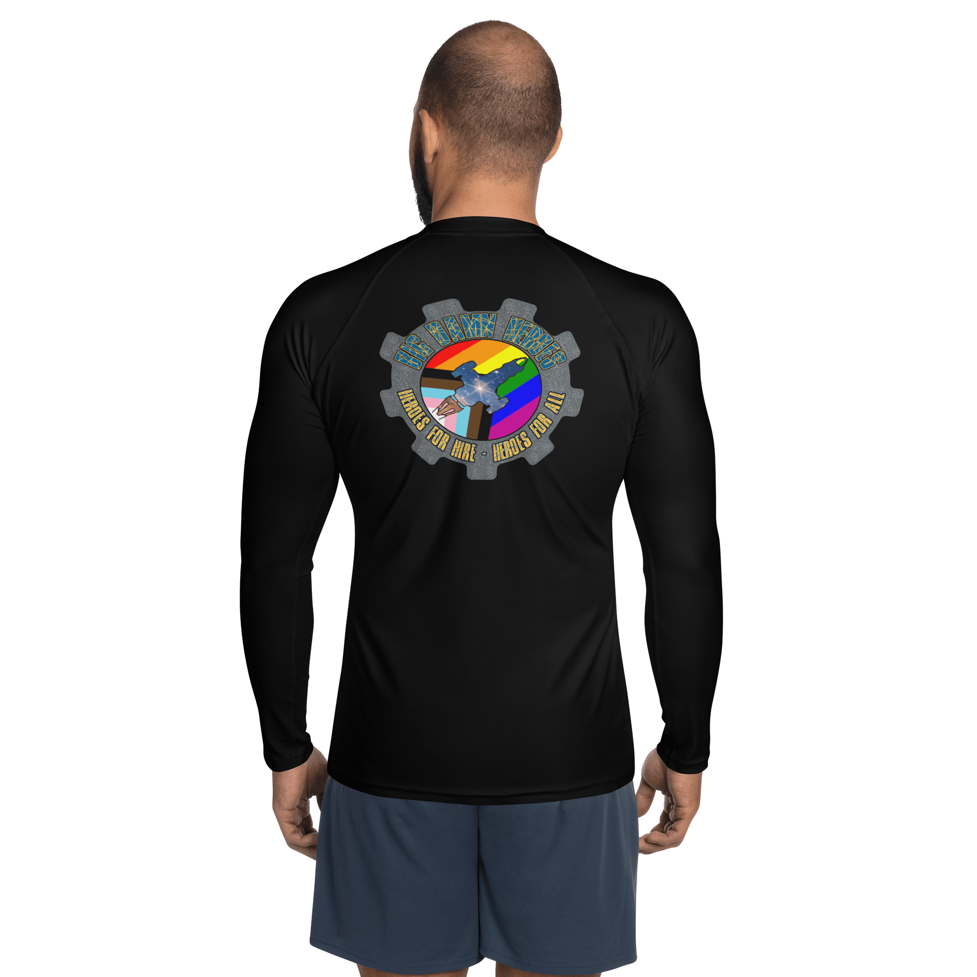 Galactic Shield Men's Rash Guard product image (4)