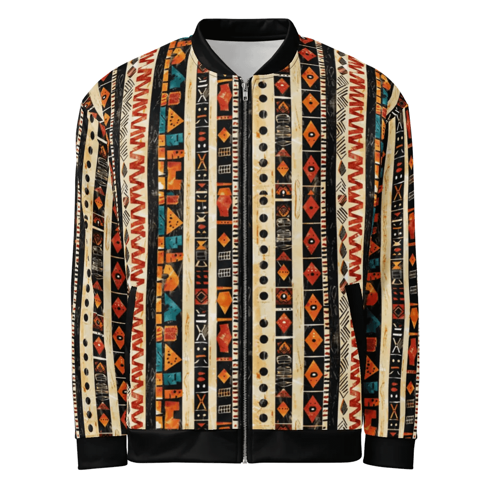 Regal Lion All-Over Print Bomber Jacket product image (1)