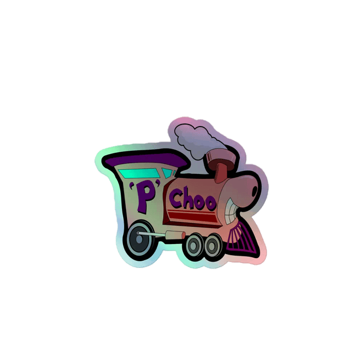 Vella P Train Holo Sticker product image (1)