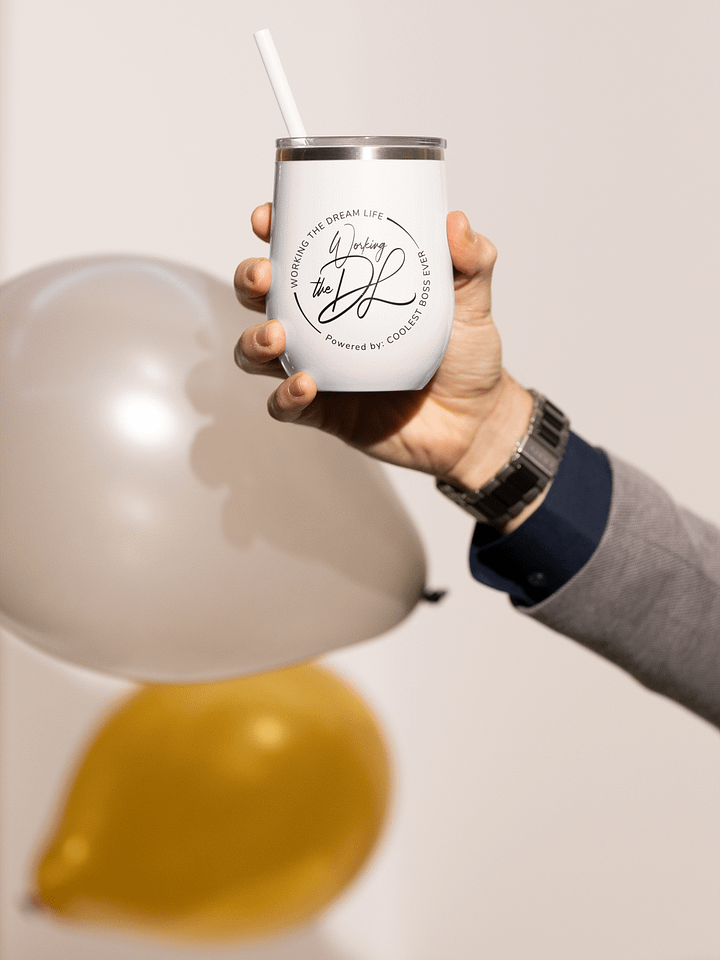 Insulated Wine Tumbler – Coolest Boss Ever | Luxe, Spill-Proof & Leadership-Ready product image (2)
