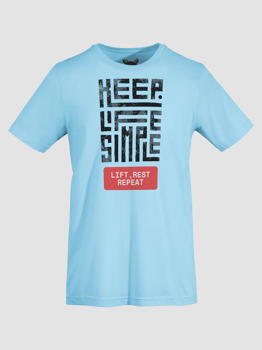 Keep Life Simple - T-Shirt - Black Text product image (67)