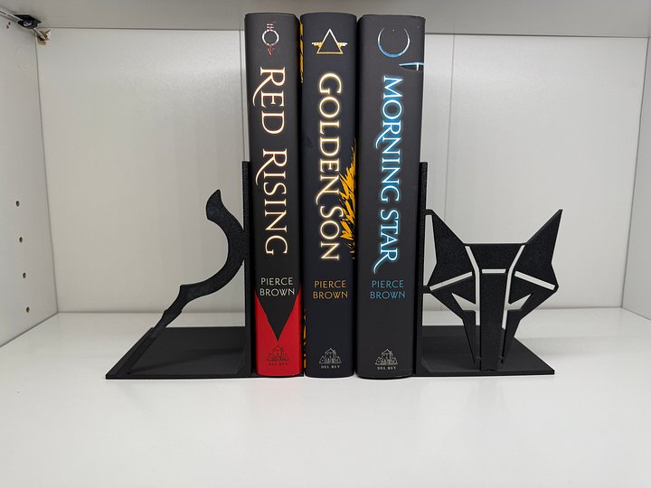Red Rising Bookends product image (2)