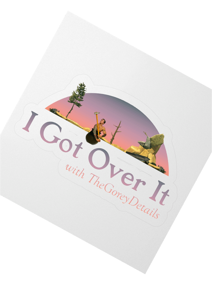 I Got Over It - Kiss-Cut Holographic Sticker Sheet product image (5)