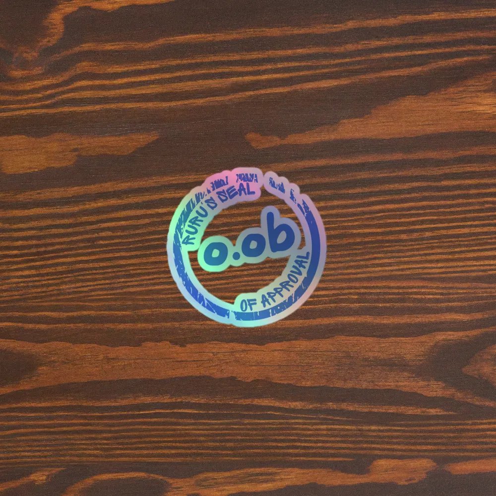 Ruru's Seal of Approval Holo-Sticker product image (3)
