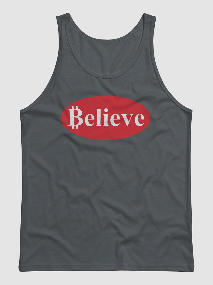 Believe in Bitcoin with Red Oval product image (1)