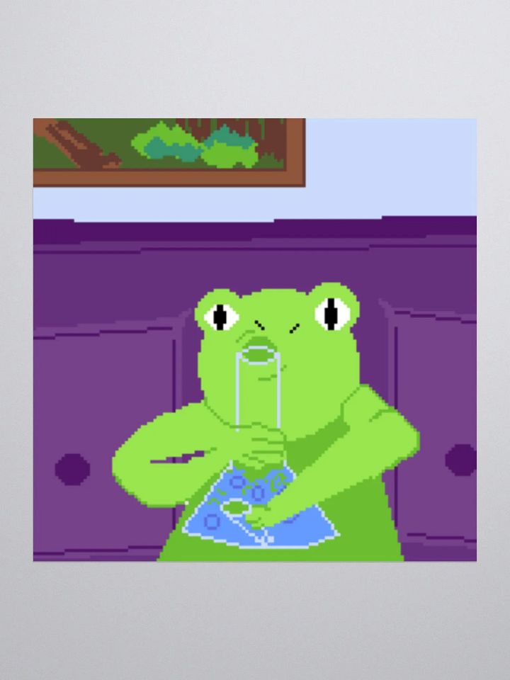 Stoned Frog sticker product image (1)