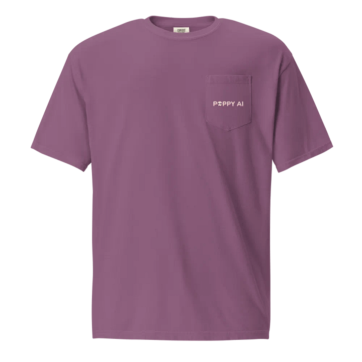 Poppy AI Pocket Tee - Multi product image (6)