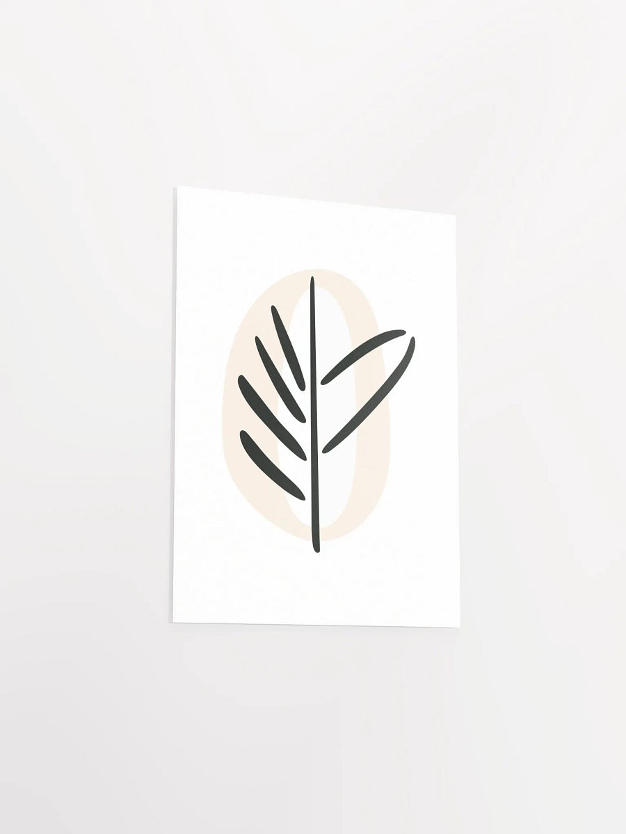 Frond Memory Minimalist Poster product image (4)