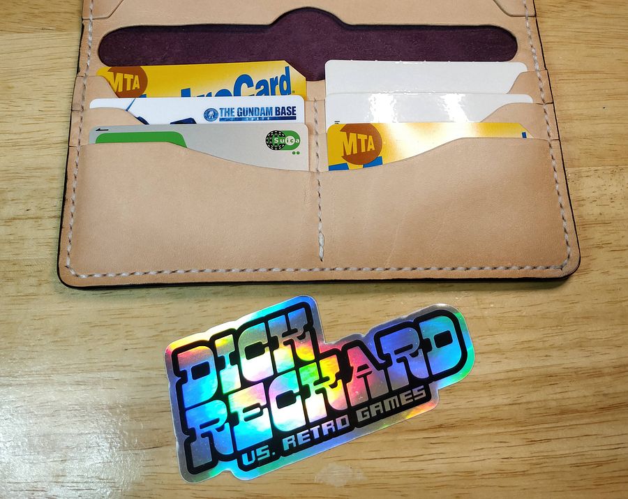 Long Clutch Wallet in Full Grain Purple Pull-up Leather product image (4)