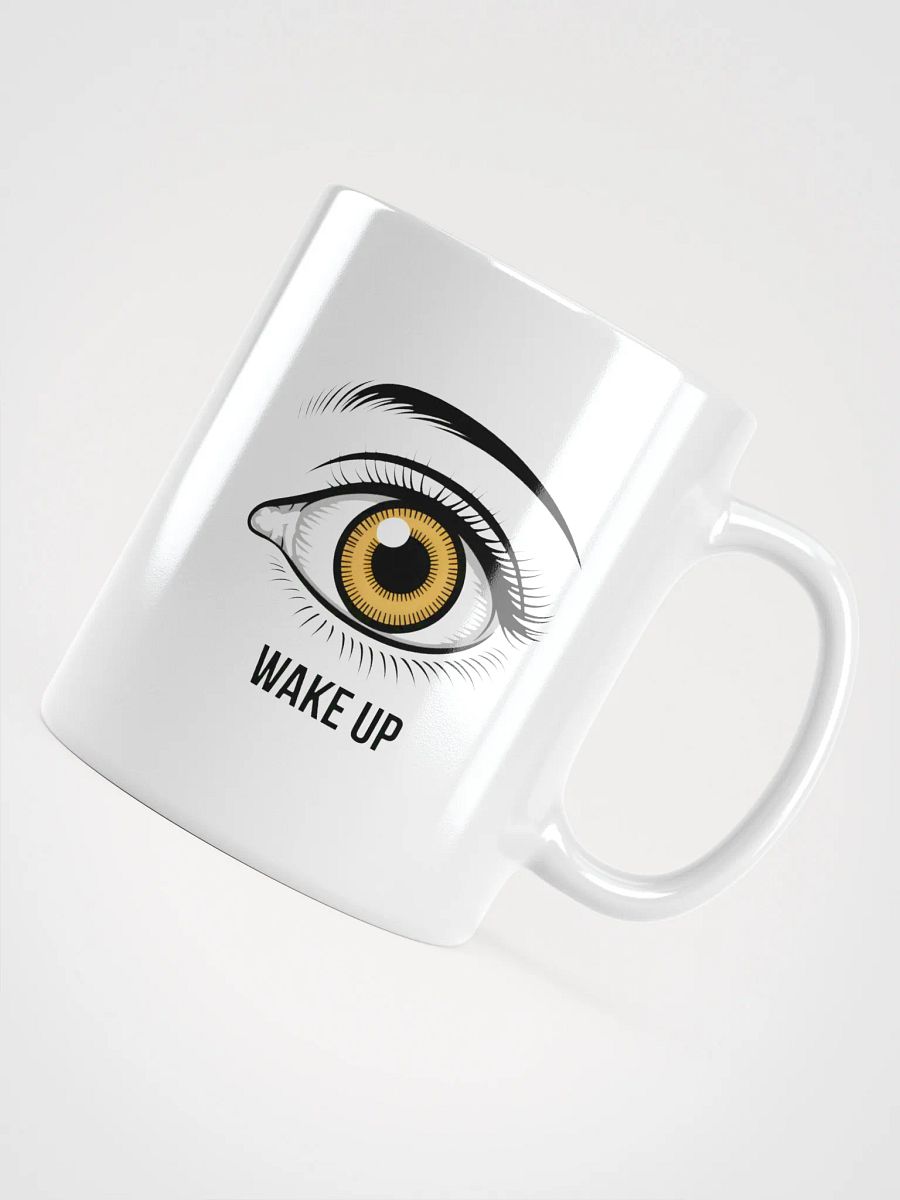 Wake Up Eye Mug | Motivational Coffee Gift Mug product image (4)