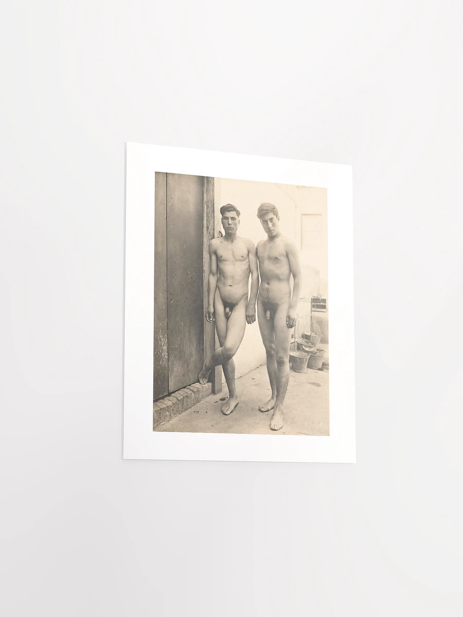 Two Young Men Standing Naked by Wilhelm von Gloeden (c.1900) - Print product image (8)