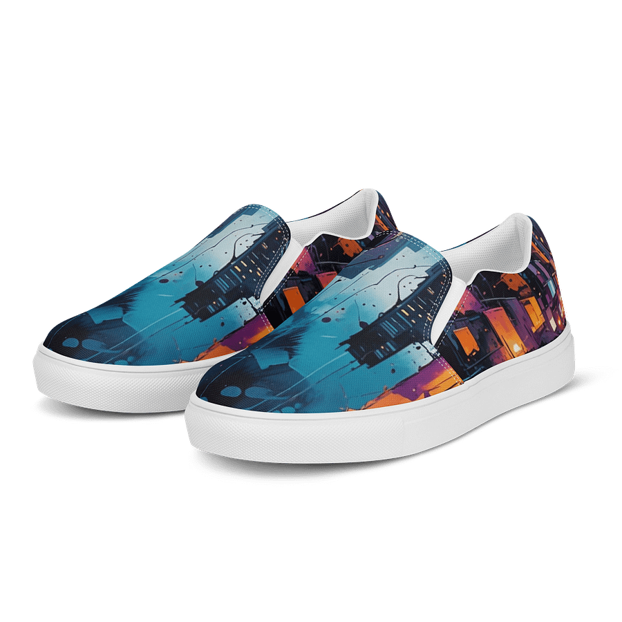 Abstract City 1 Canvas Shoes product image (3)