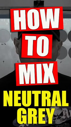 Perfect Neutral Grey From 3 Colors! #airbrush #airbrushart #airbrushing 

Learn how to mix a perfect neutral grey using only ...