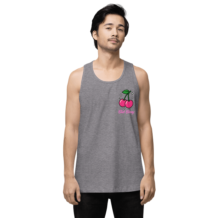 Club Cherry Unisex Tank w/Pink Logo product image (2)