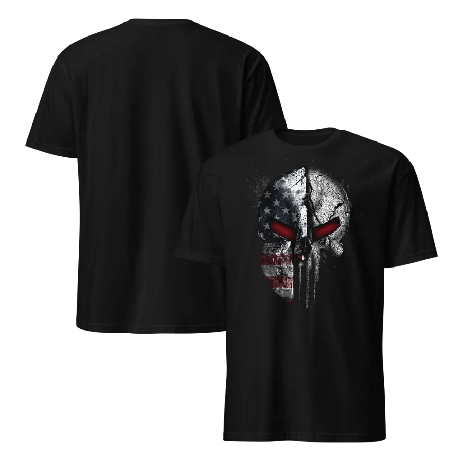 American Flag Skull Spartan product image (9)