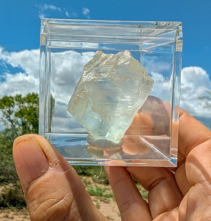 Ice Clear Fluorite Crystal product image (1)