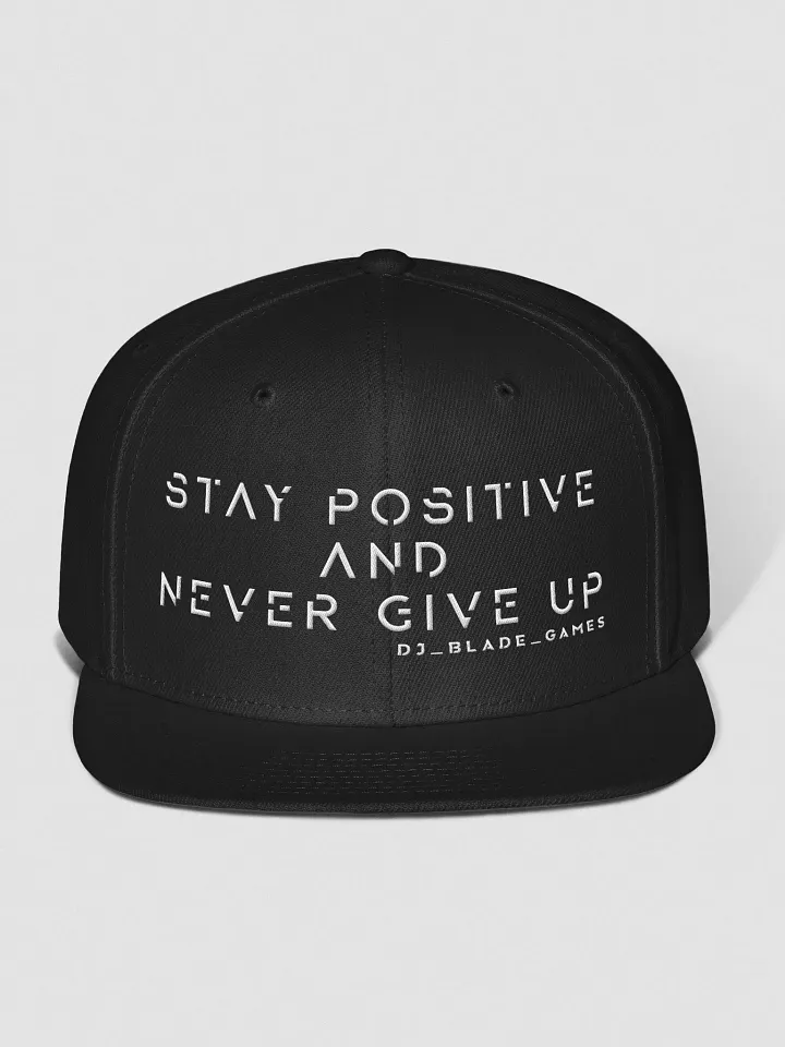 Blade Army Cap stay positive and never give up product image (1)