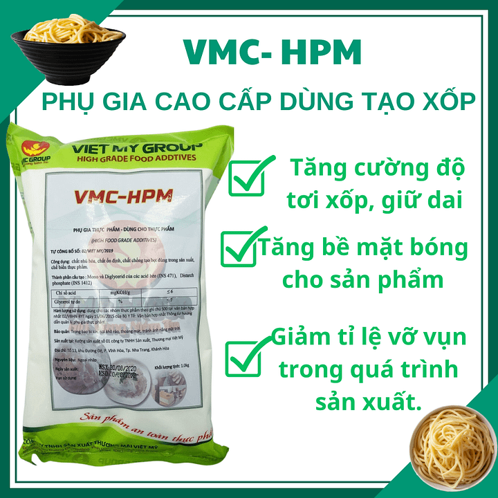 VMC HPM PHỤ GIA TẠO TƠI XỐP CHO BÚN MÌ PHỞ product image (1)