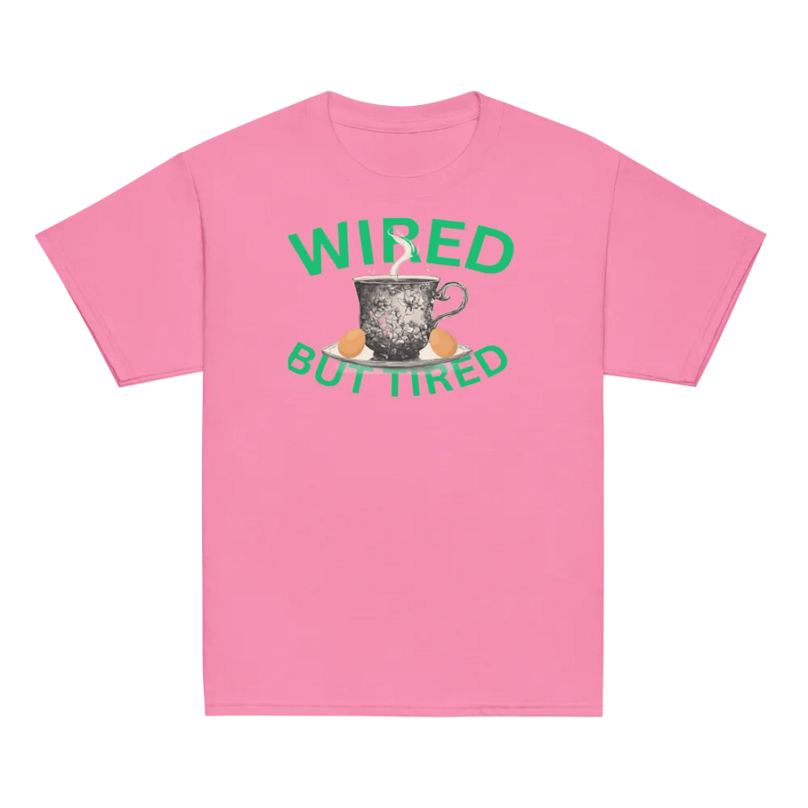 Wired But Tired Youth T Shirt product image (26)
